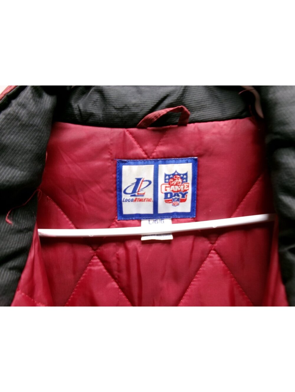 Washington Redskins NFL Red Jacket Size XL